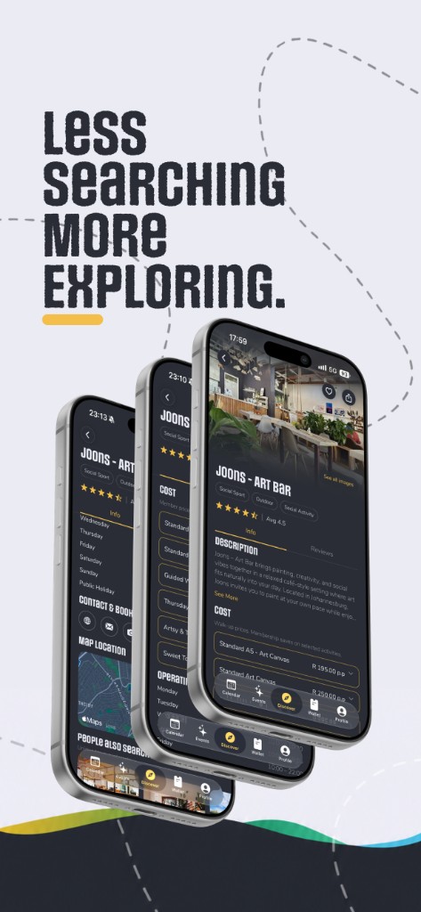 Less searching. More exploring. A place page with prices, hours, and the map.
